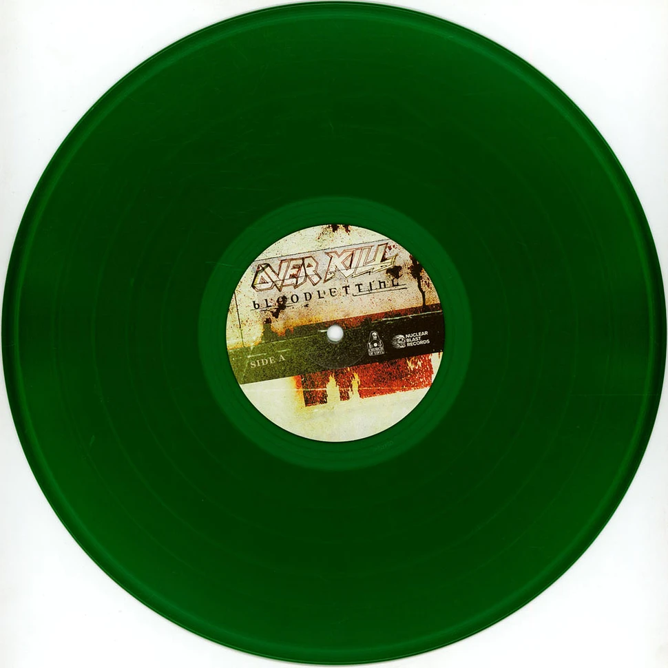 Overkill - Bloodletting Popup LP Green Vinyl Edition - Vinyl LP