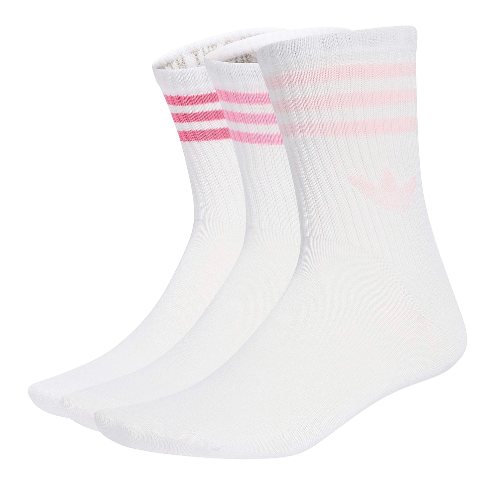 3-Stripes Crew Socks (Pack of 3)