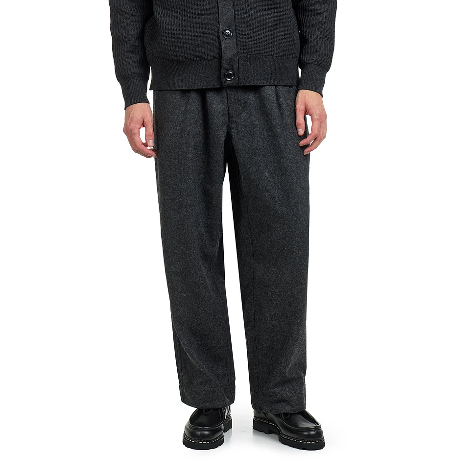 Wool Nylon Melton Pants
