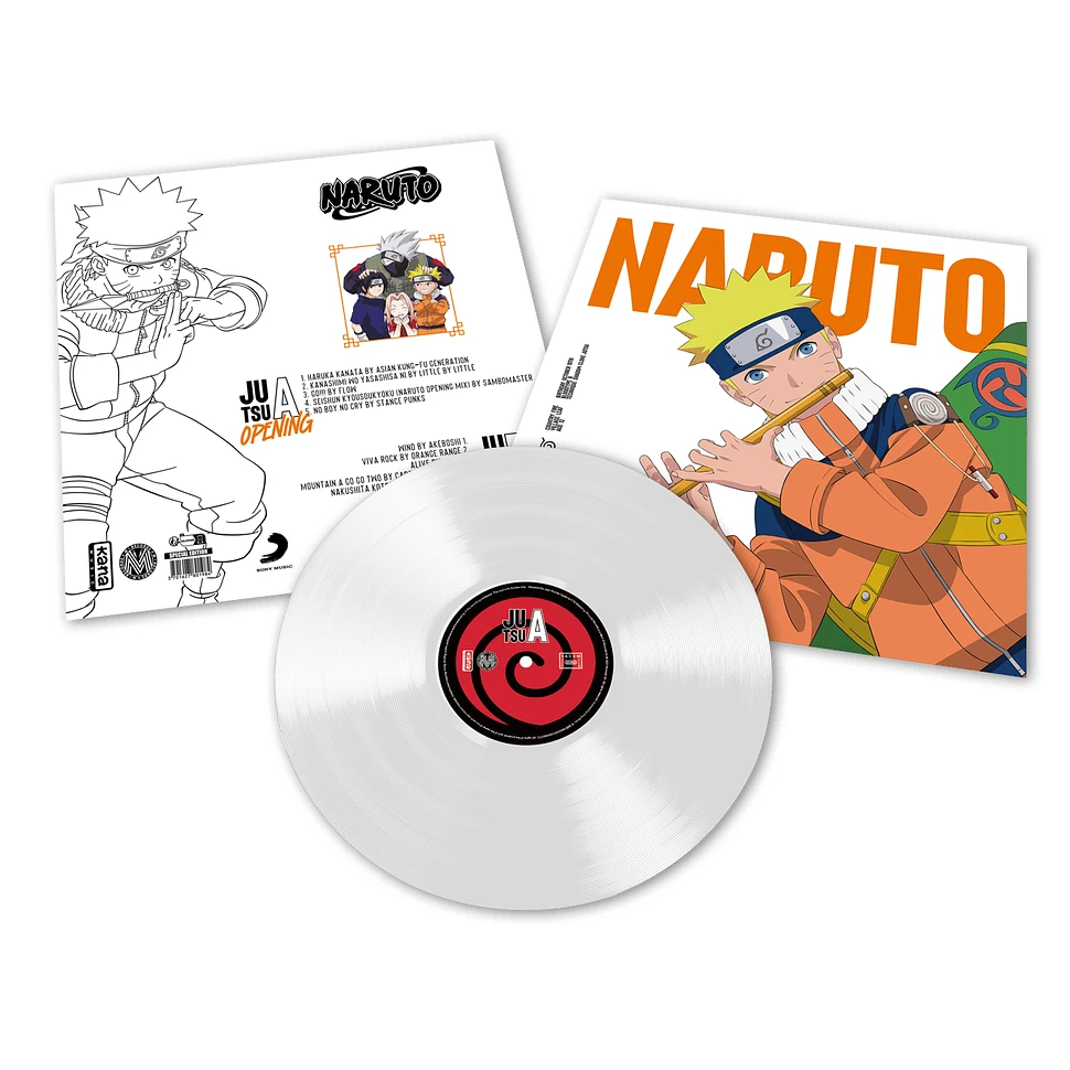 Naruto - Best Collection＜White Vinyl＞ V.A. - Naruto: Best Collection HHV EU Exclusive White Vinyl