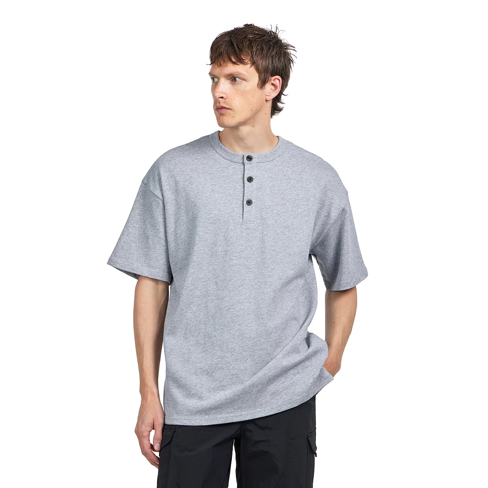 Henley Neck Half Tee