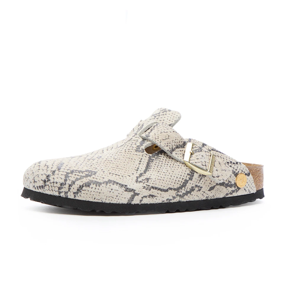 Boston Rivet Red Birkenstock - W Boston Rivet Logo (Snake Oyster) | HHV