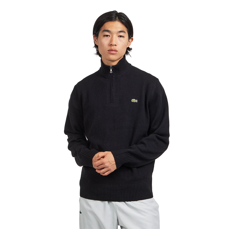High Neck Half Zip Sweater
