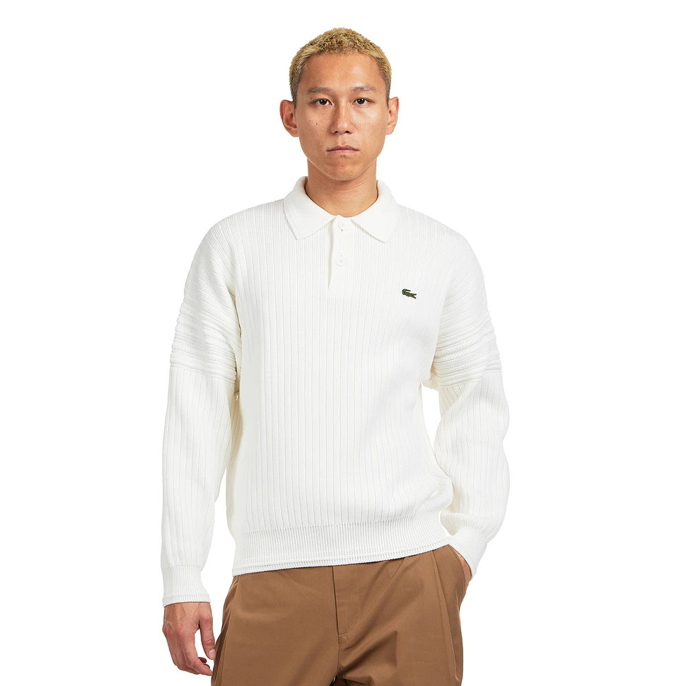 Polo Collar Knit Sweater