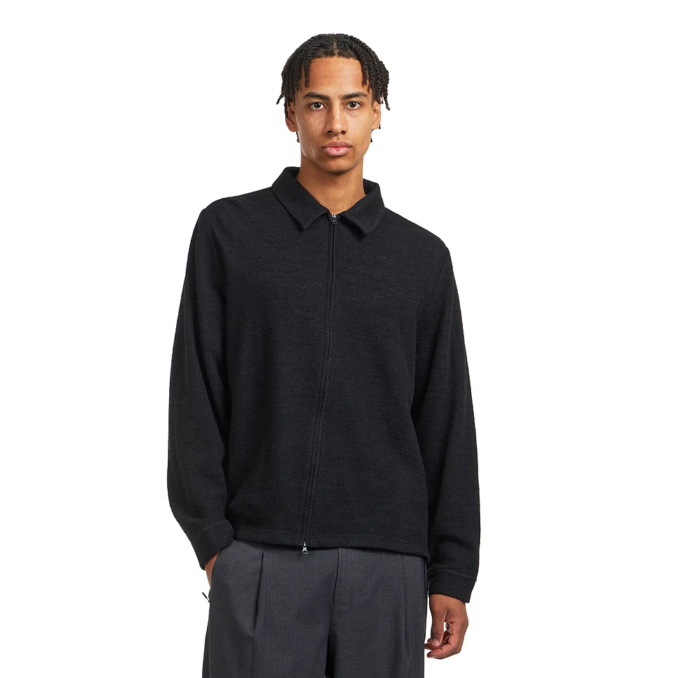 Edge Knit Zip Shirt