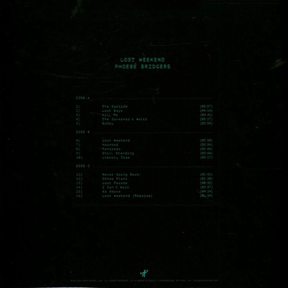Phoebe Bridgers - Lost Weekend HHV European Exclusive Enceladus Geysers Vinyl Edition
