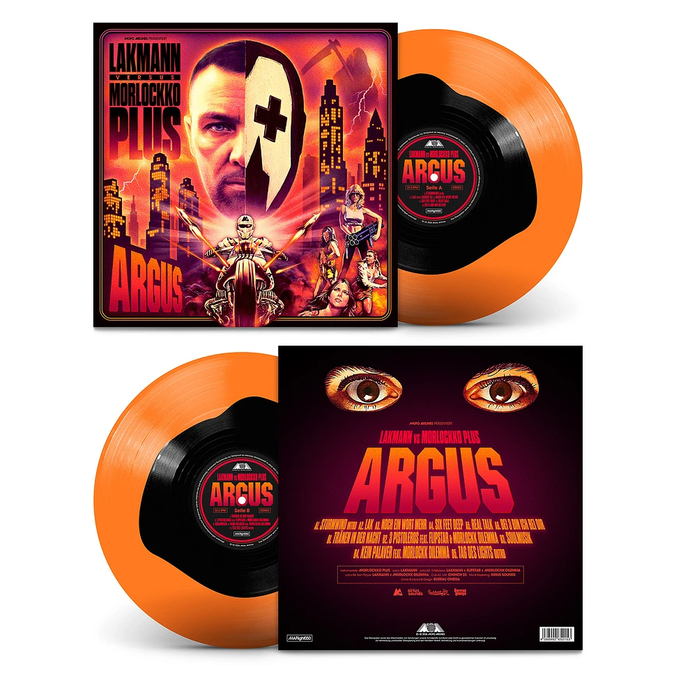 Lakmann Vs. Morlockko Plus - Argus HHV Exclusive Vinyl Edition