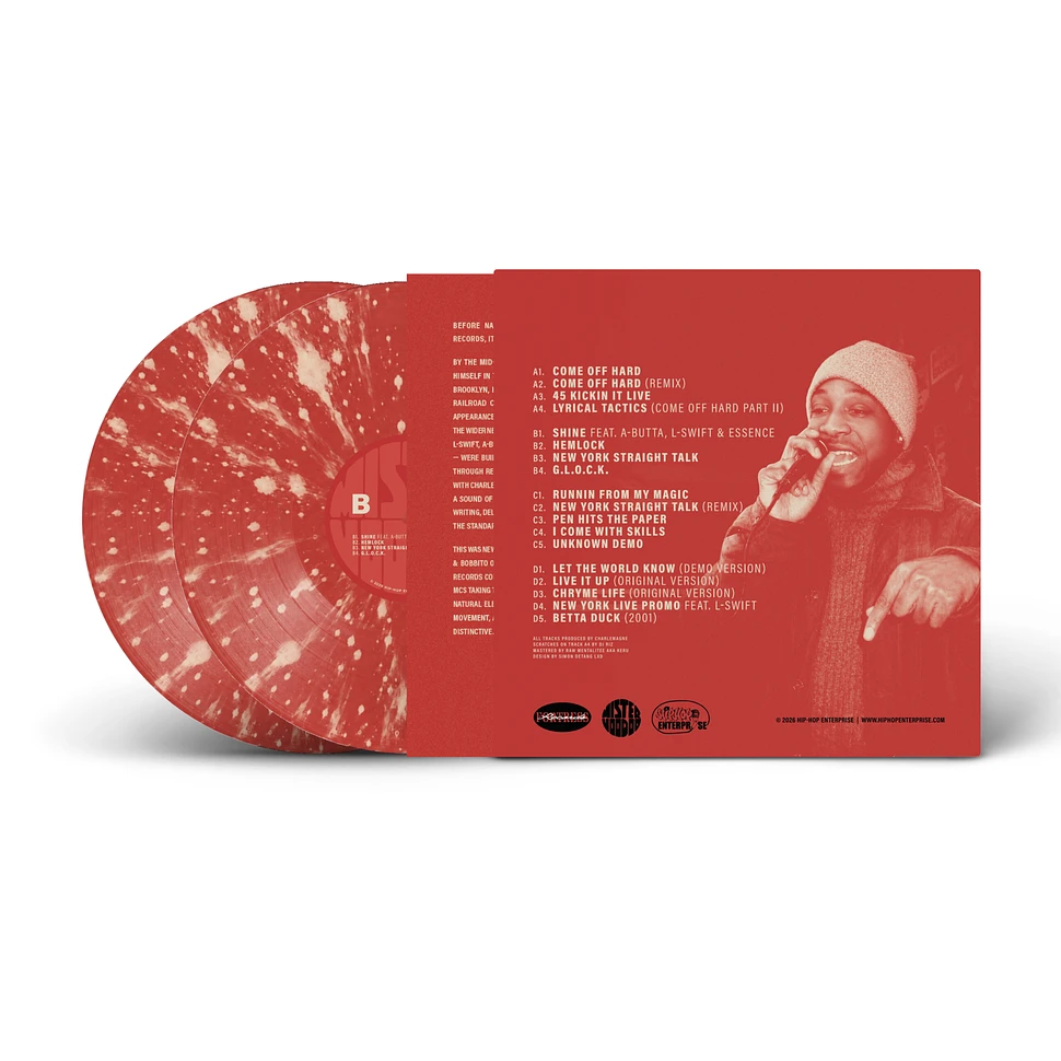 Mister Voodoo - Lyrical Tactics- The LP HHV Exclusive Red w/ Beige