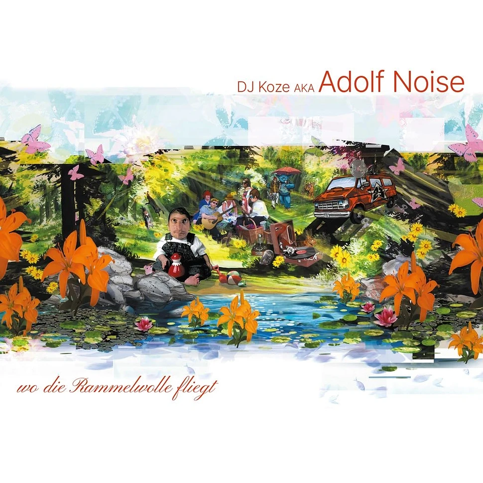 DJ Koze aka Adolf Noise - Wo Die Rammelwolle Fliegt HHV Exclusive Splatter Vinyl Edition