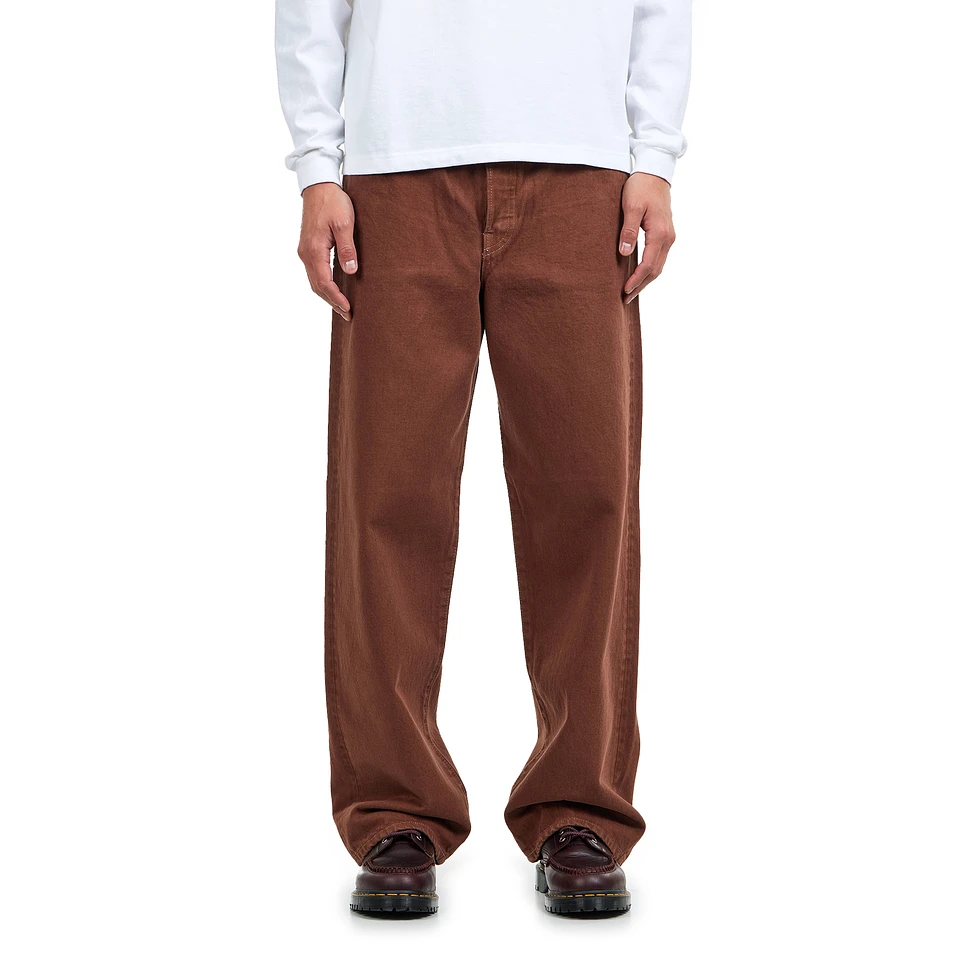 Wide Pant Kurabo Natural Red Selvage