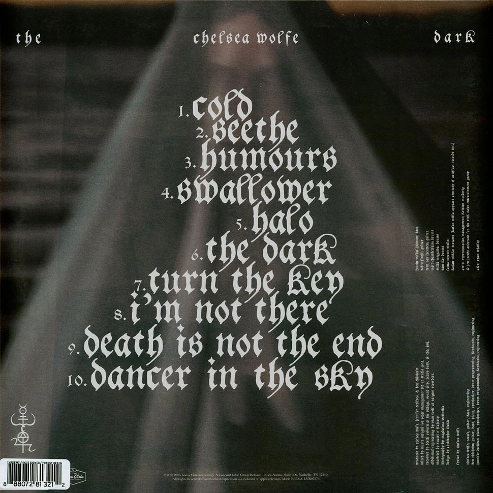 Chelsea Wolfe - The Dark Signed Indie Exclusive Translucent Dark Grass Green Vinyl Edition