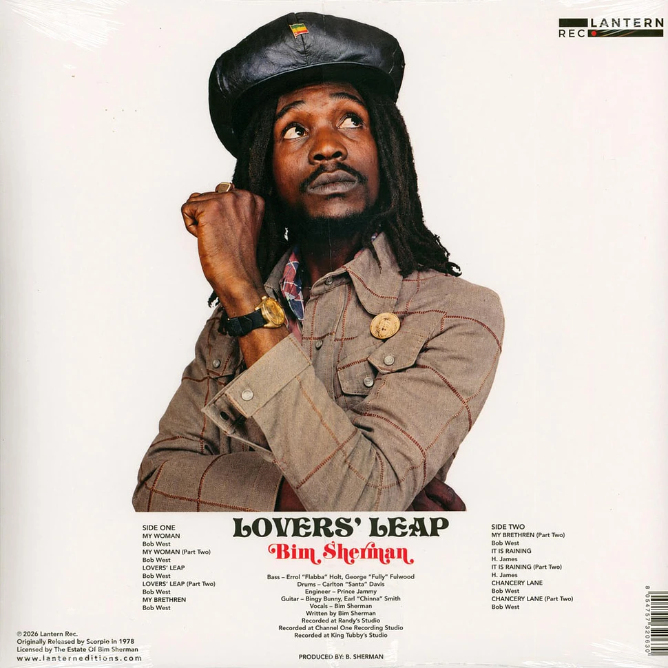 Bim Sherman - Lovers Leap Showcase - Vinyl LP - 2026 - EU